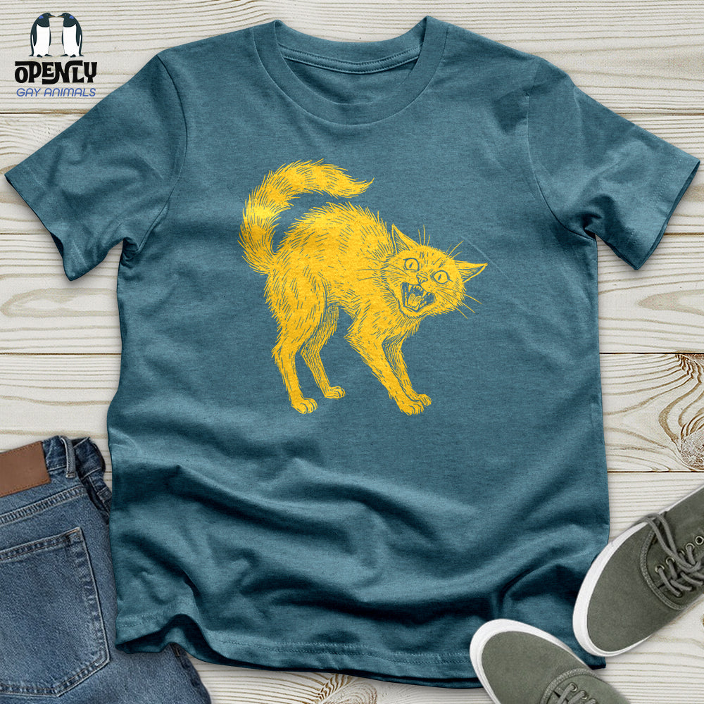 Horrible Japanese Cat Unisex T-Shirt