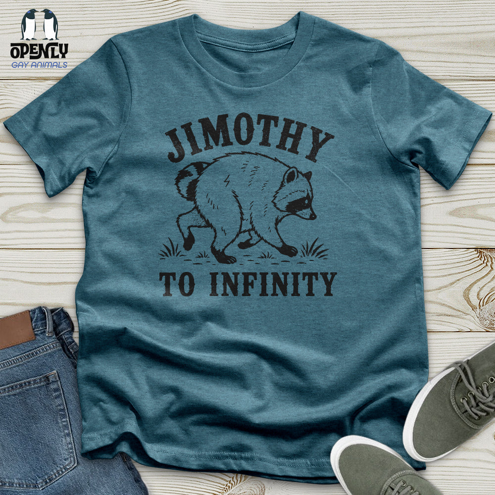 Jimothy to Infinity Unisex T-Shirt