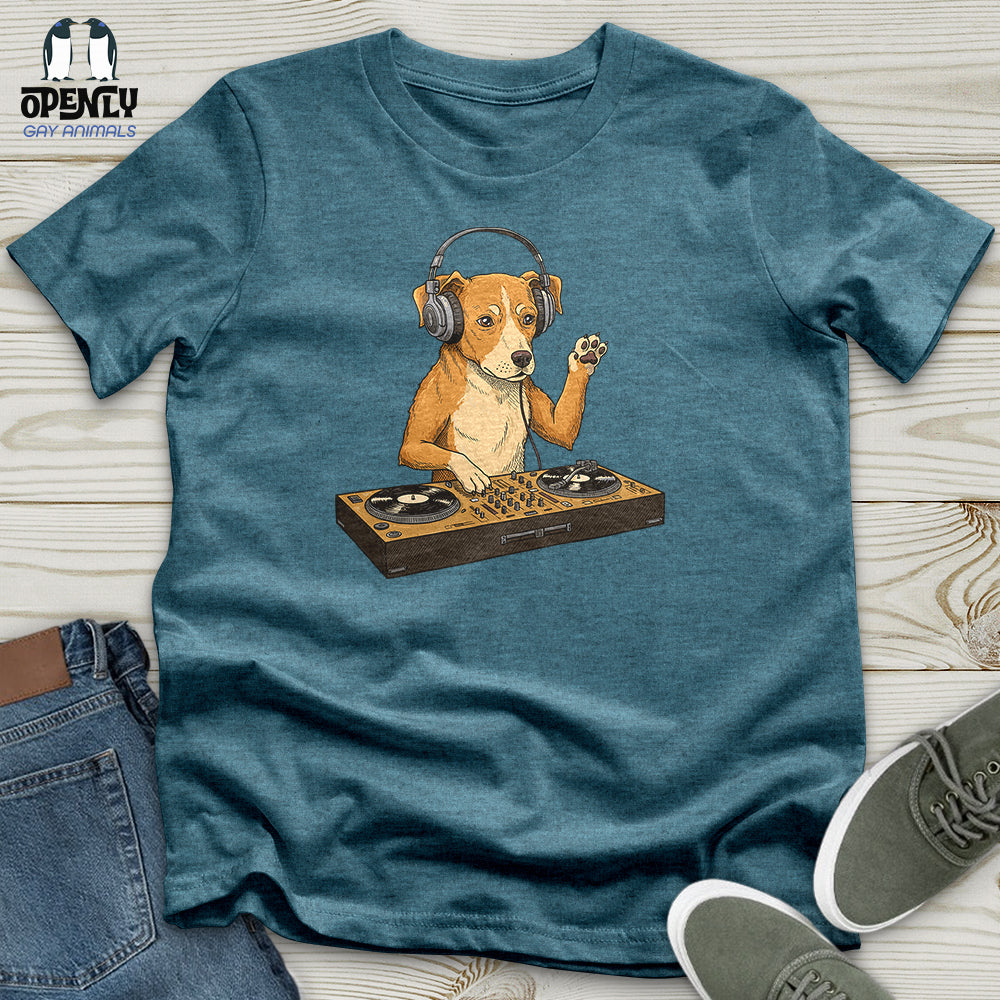 Dog DJ Unisex T-Shirt
