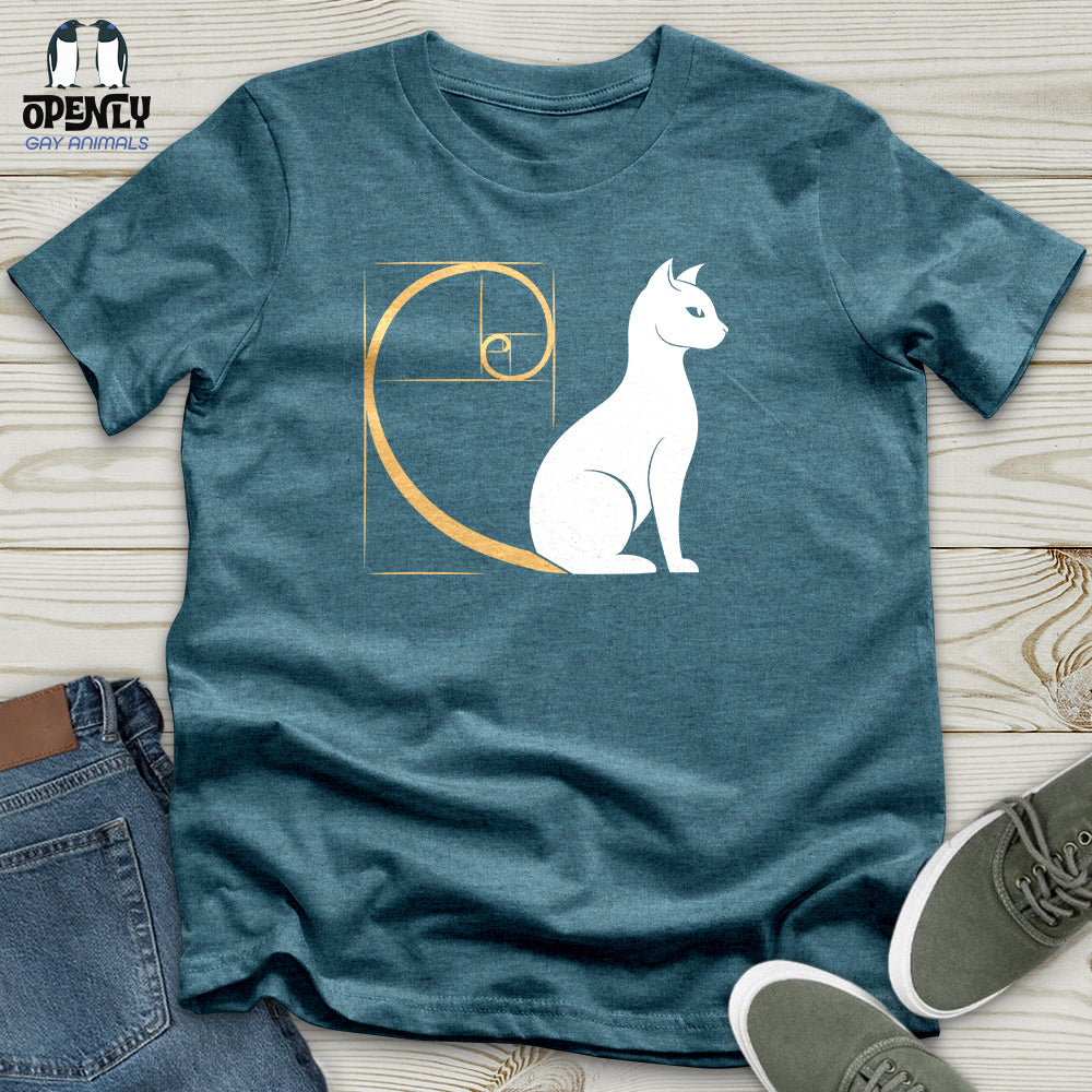 Spiral Cat Unisex T-Shirt