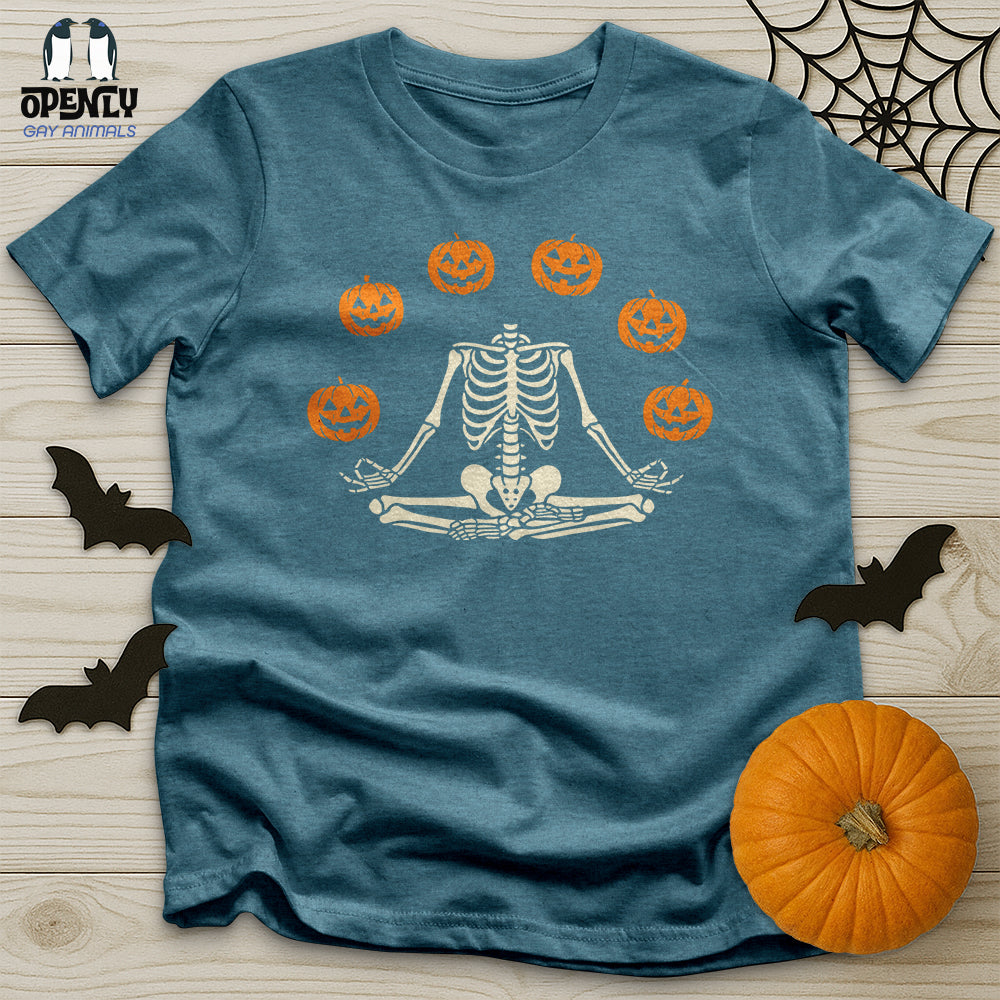 Pumpkin Skeleton Unisex T-Shirt