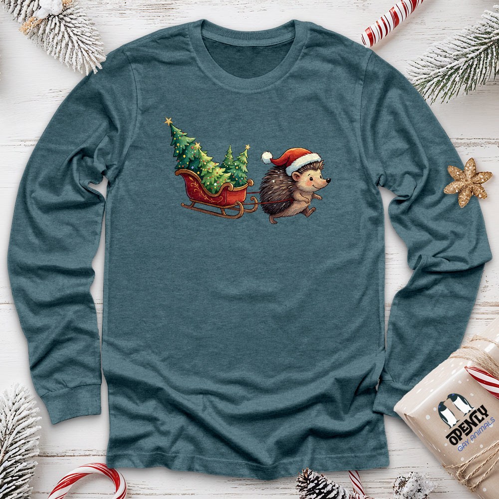 Hedgehog Unisex Long Sleeve Tee