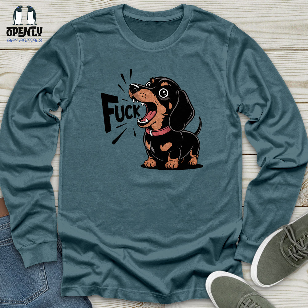 Funny Dachshund Sayings Unisex Long Sleeve Tee