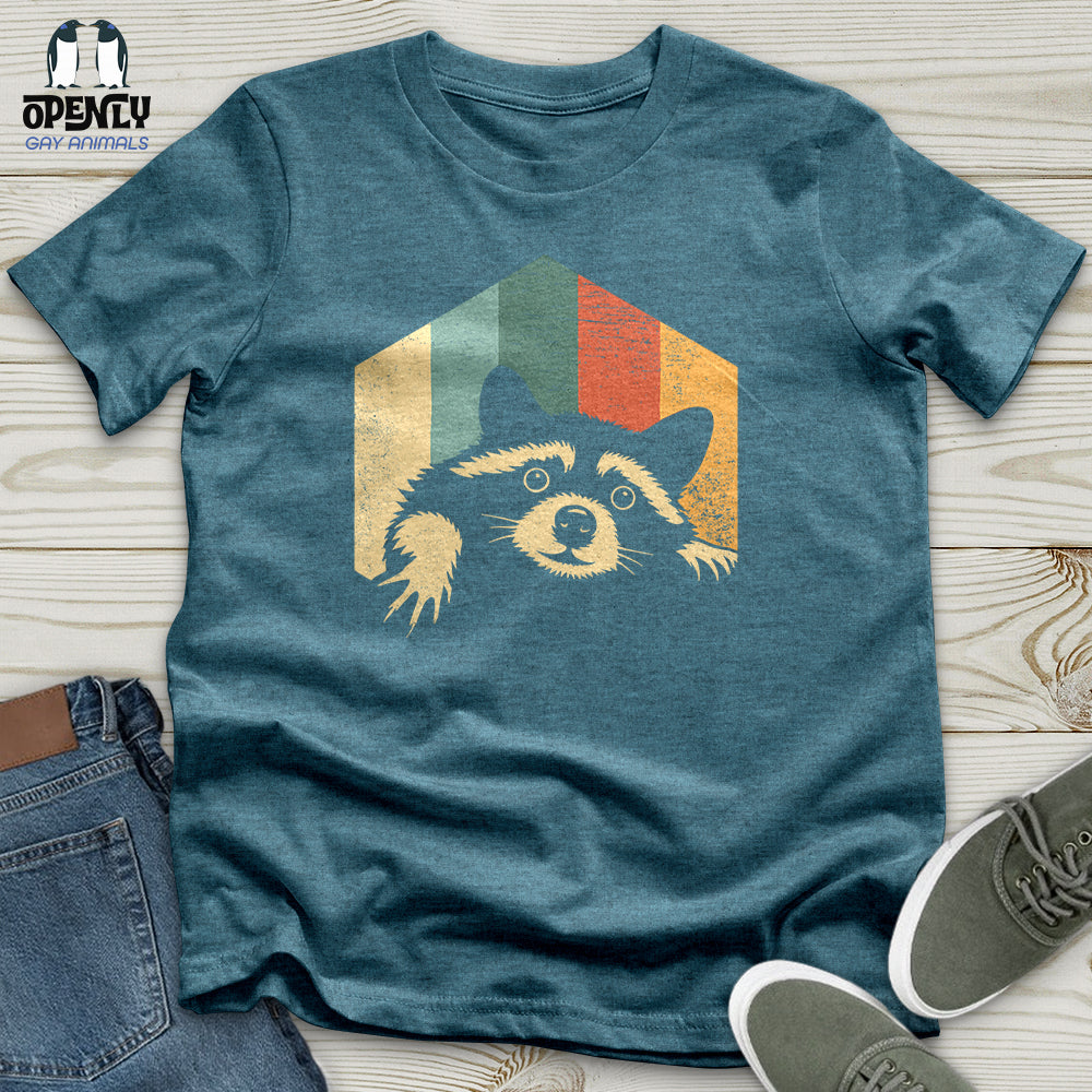 Retro Raccoon Unisex T-Shirt