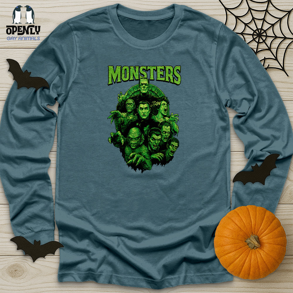 Monsters Unisex Long Sleeve Tee