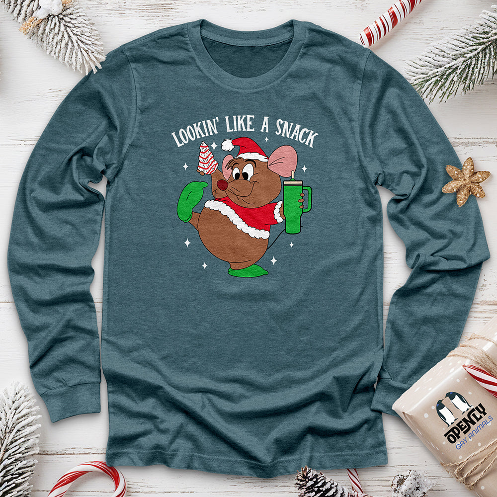 Lookin' Like A Snack Unisex Long Sleeve Tee