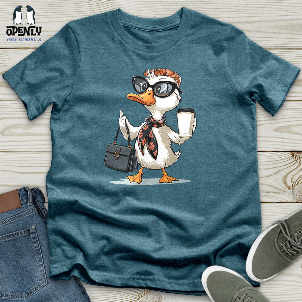 Fashionable Duck Unisex T-Shirt