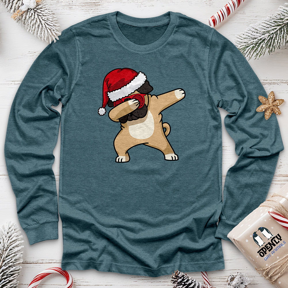 Dab Bulldog Unisex Long Sleeve Tee