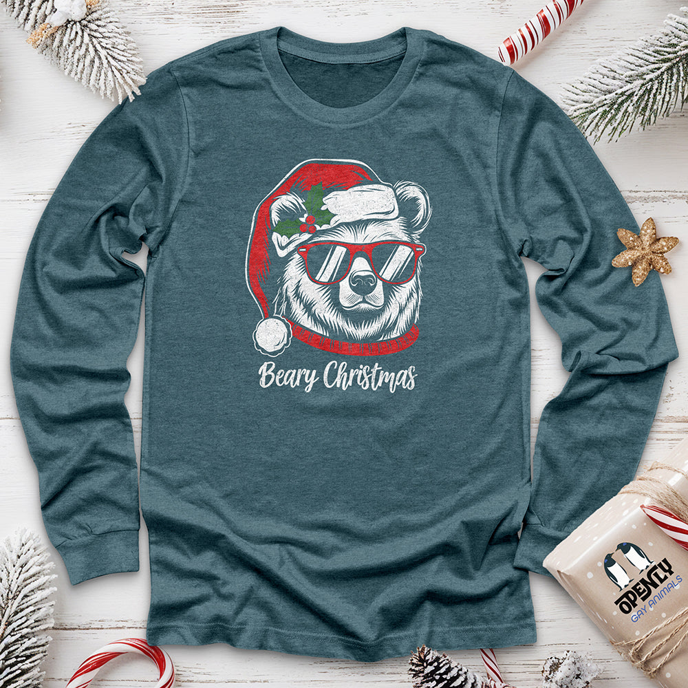 Beary Christmas Unisex Long Sleeve Tee