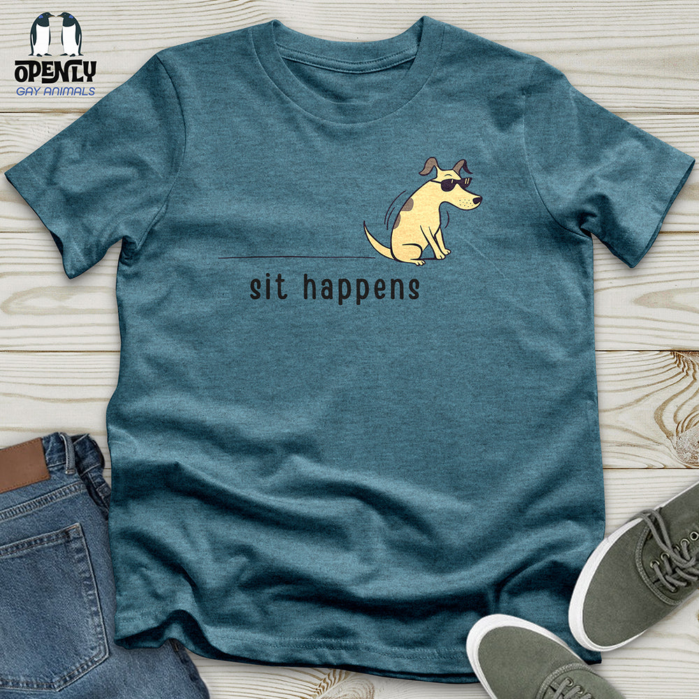 Sit Happens Unisex t-shirt