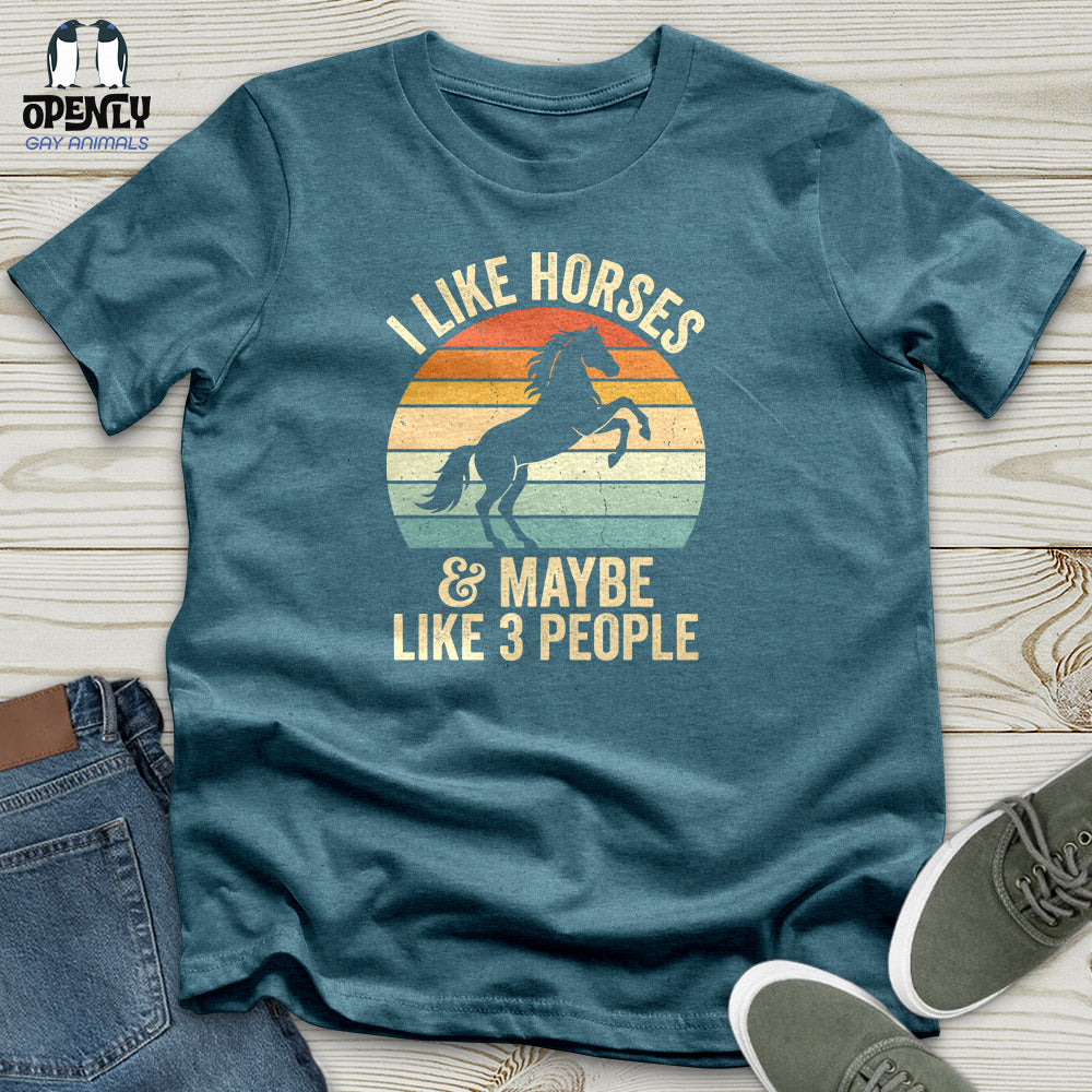 I Like Horses Unisex T-Shirt