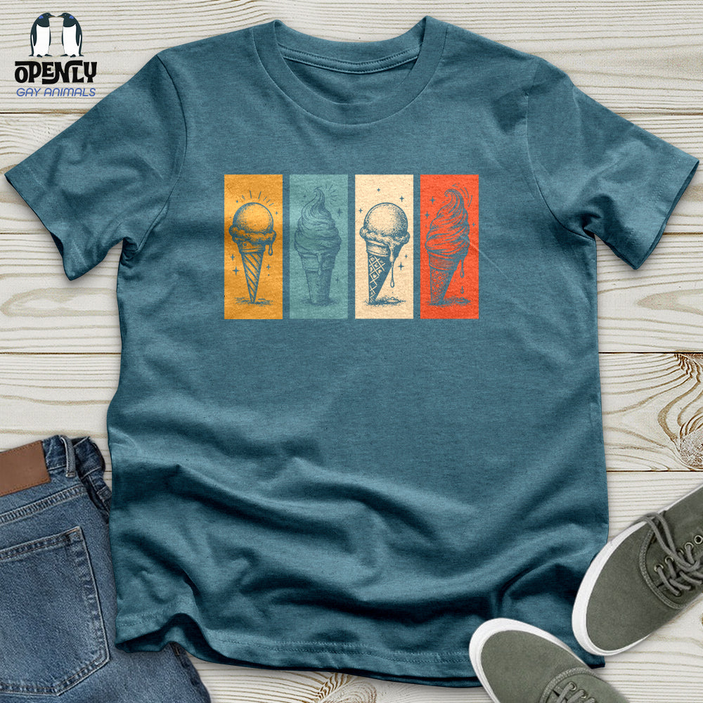 Stained Glass Ice-Cream Unisex T-Shirt