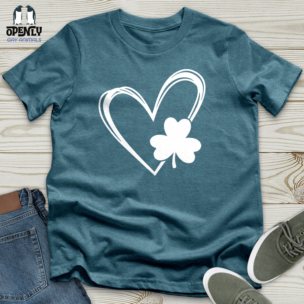 Shamrock Heart Unisex T-Shirt