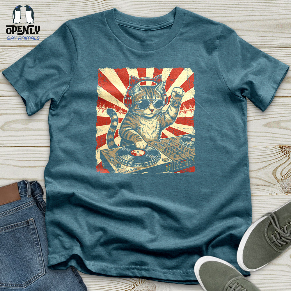 DJ Cat Unisex T-Shirt