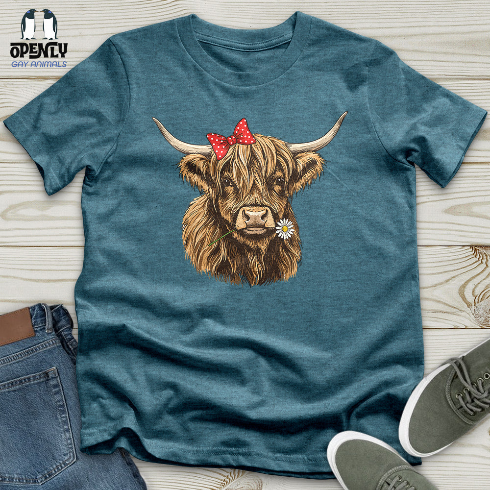 Fluffy Highlander Unisex T-Shirt
