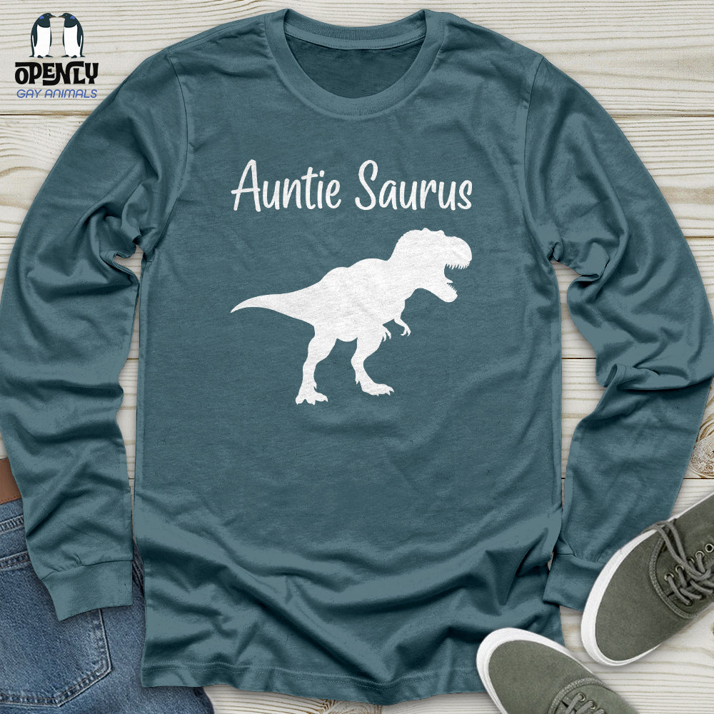 Auntie Saurus Unisex Long Sleeve Tee