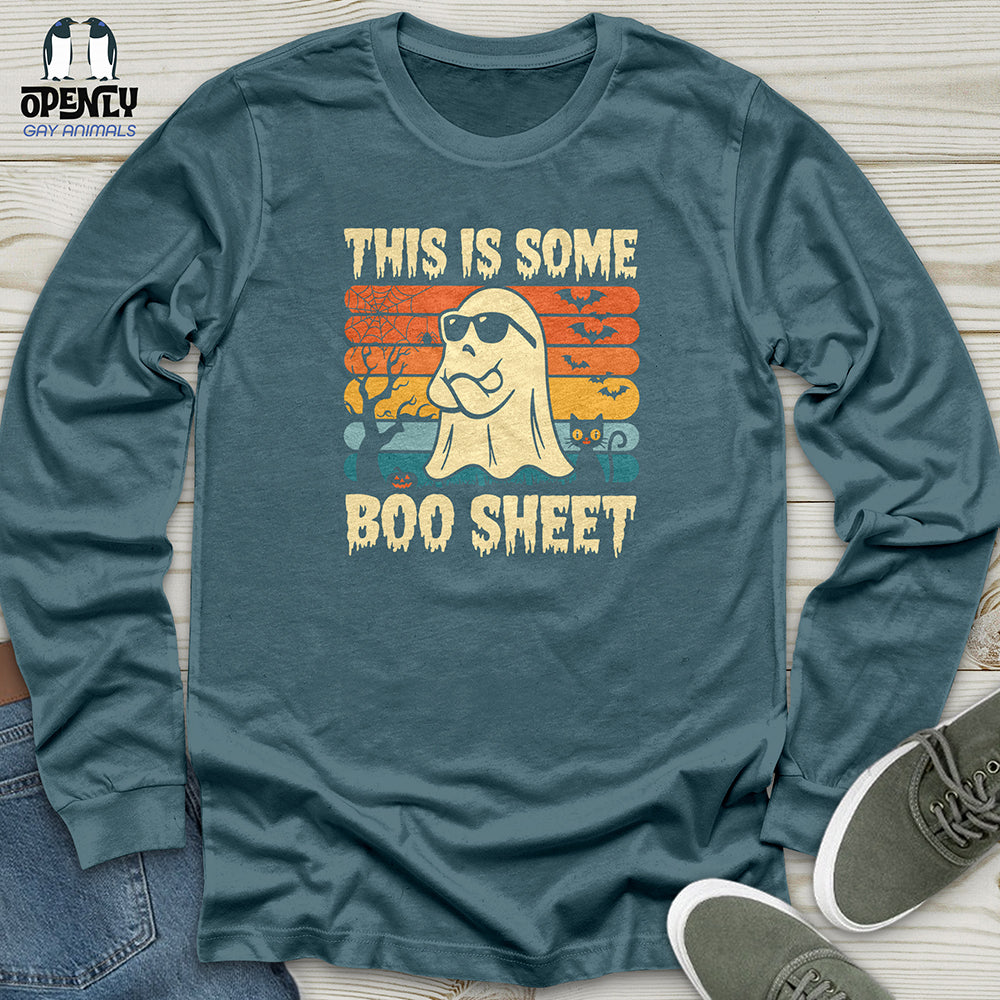 Boo Sheet  Unisex Long Sleeve Tee