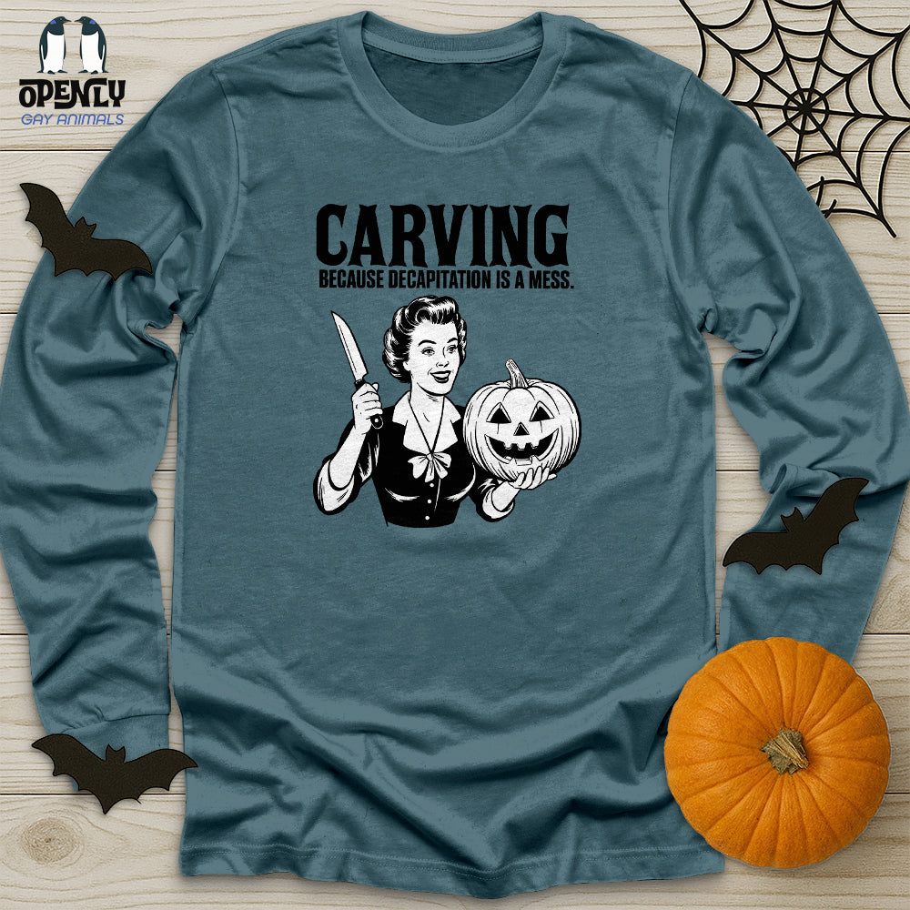 Carving Unisex Long Sleeve Tee
