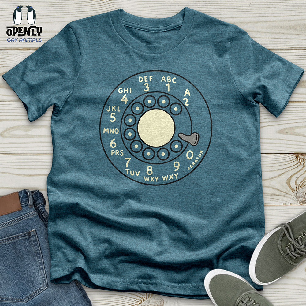 Rotary Dial Unisex T-Shirt