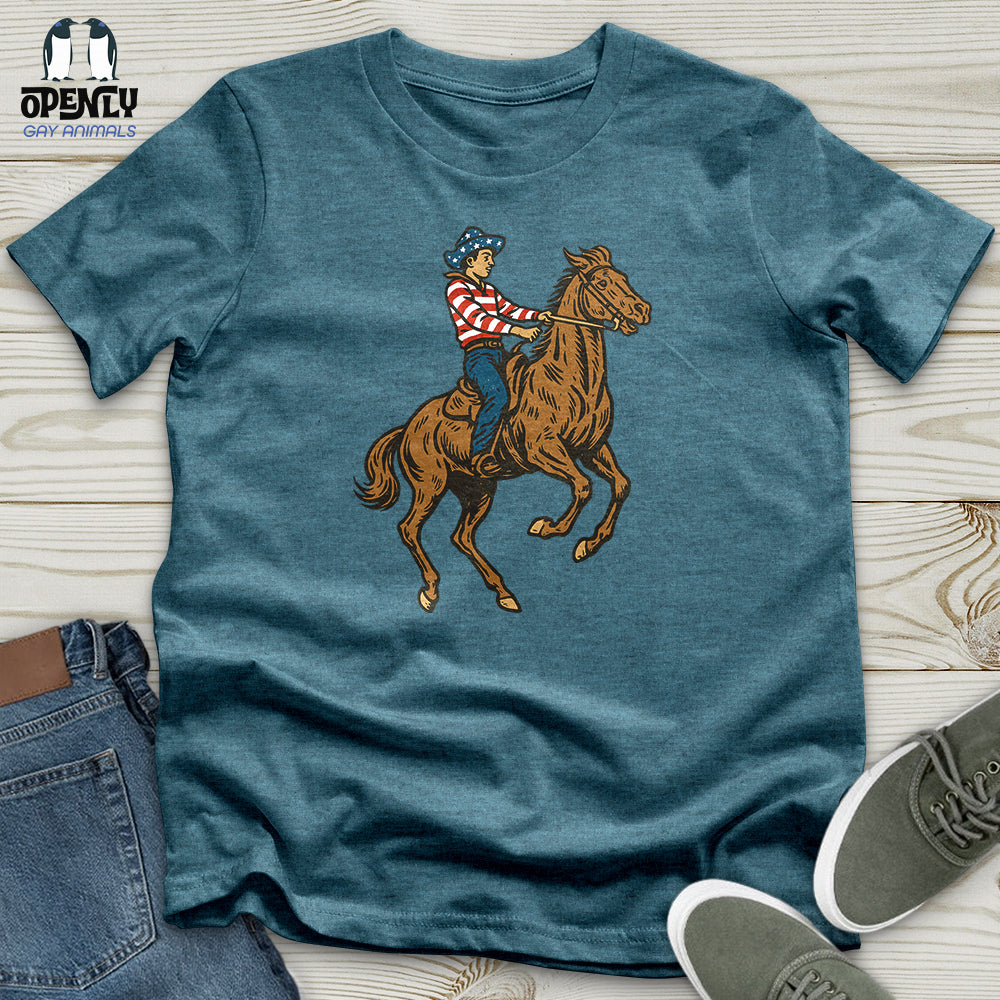 Cowboy 4th of July Unisex T-Shirt
