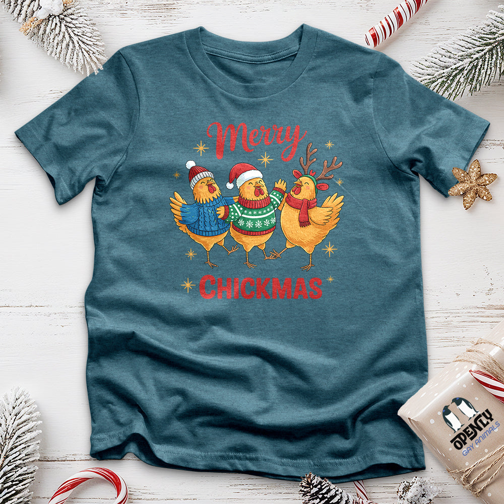 Merry Chickmas Unisex T-Shirt