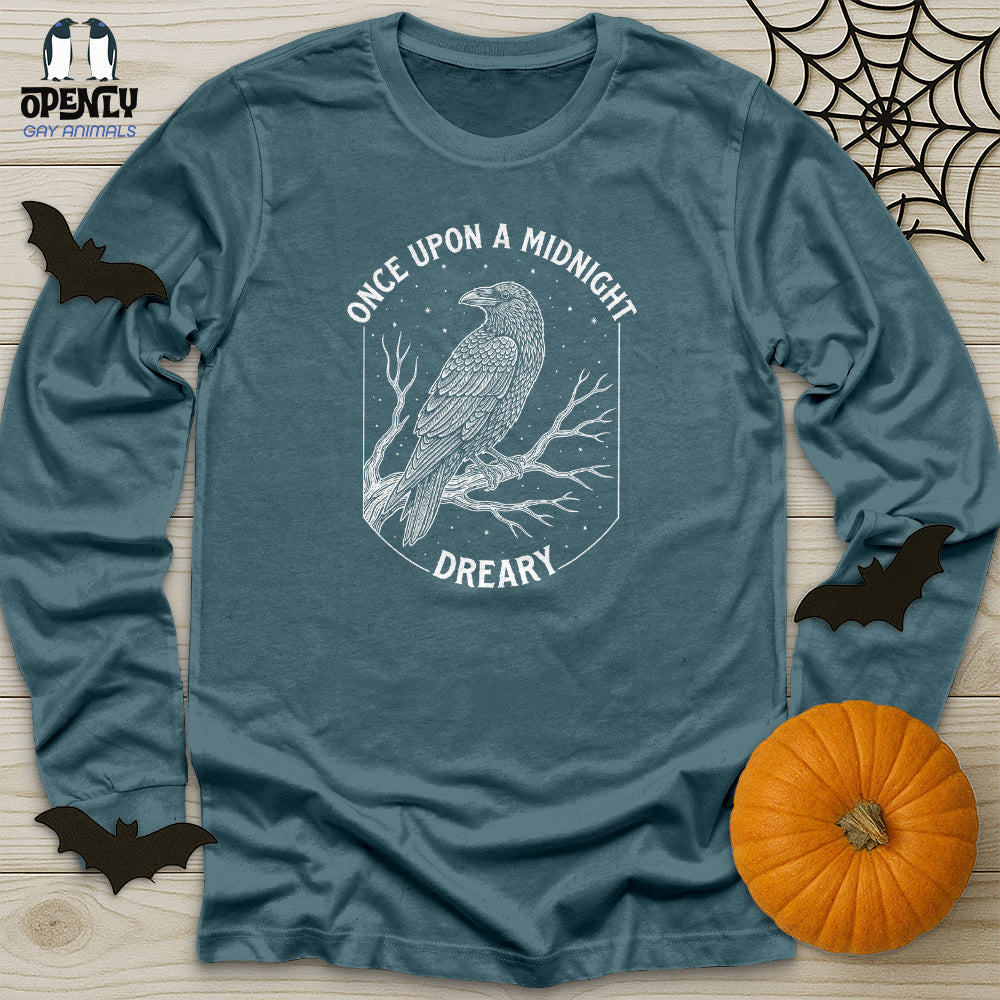 Once Upon A Midnight Dreary Unisex Long Sleeve Tee