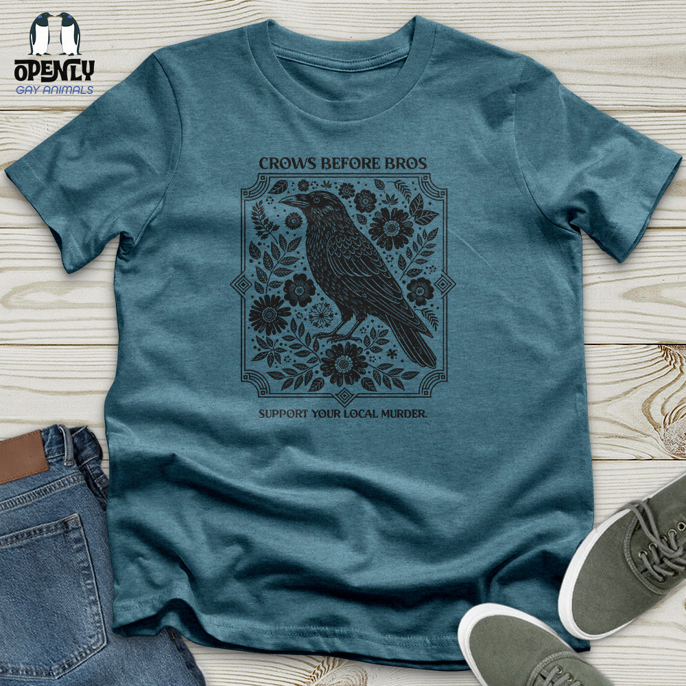 Crows Before Bros Unisex T-Shirt