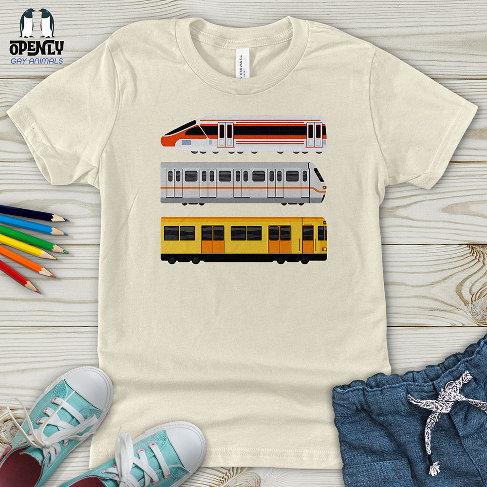 All Aboard Train Youth T-Shirt