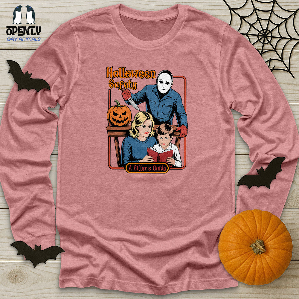 Halloween Safety Unisex Long Sleeve Tee