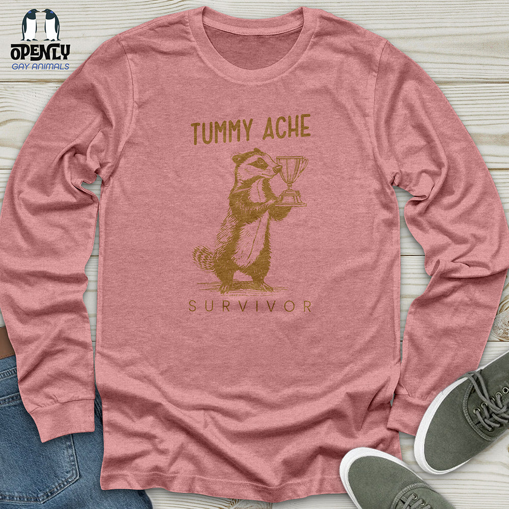 Tummy Ache Survivor Unisex Long Sleeve Tee