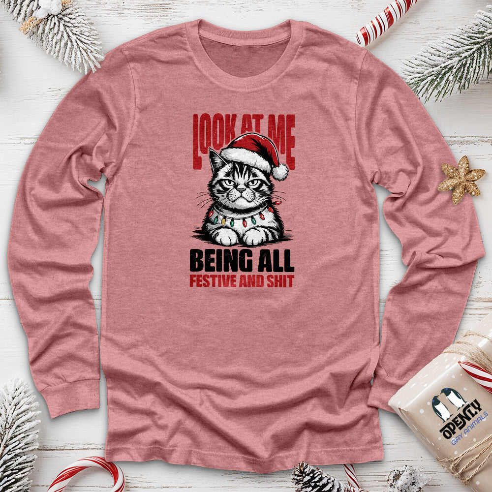 Look at Me Unisex Long Sleeve Tee