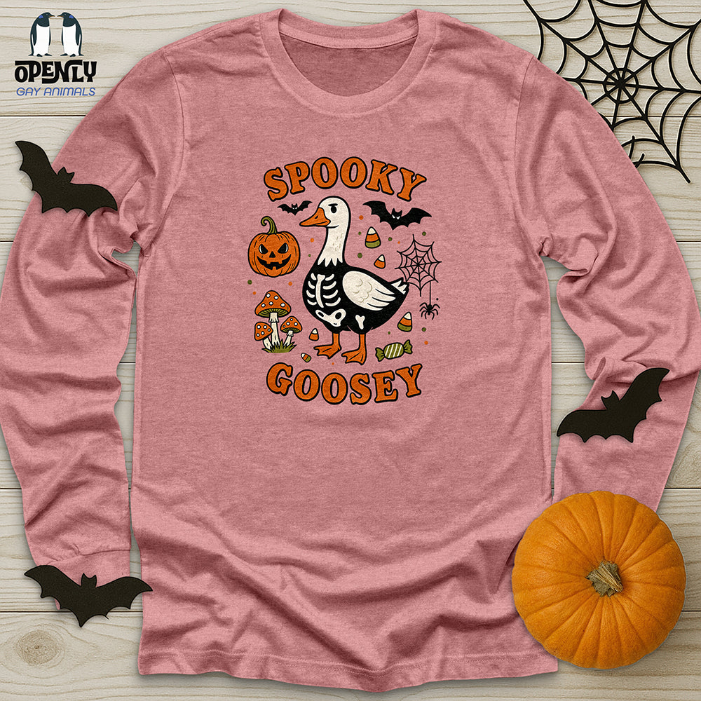 Spooky Goose Unisex Long Sleeve Tee
