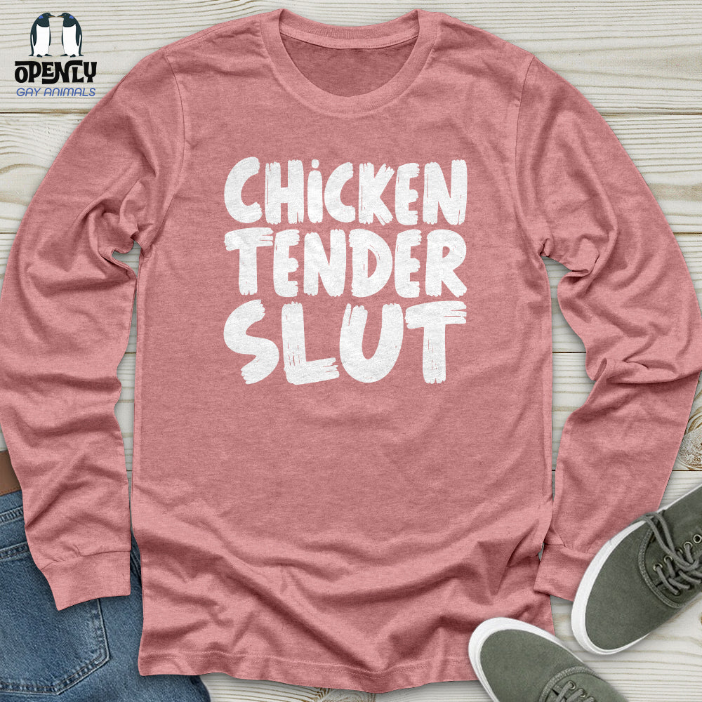 Chicken Tender Slut Unisex Long Sleeve Tee
