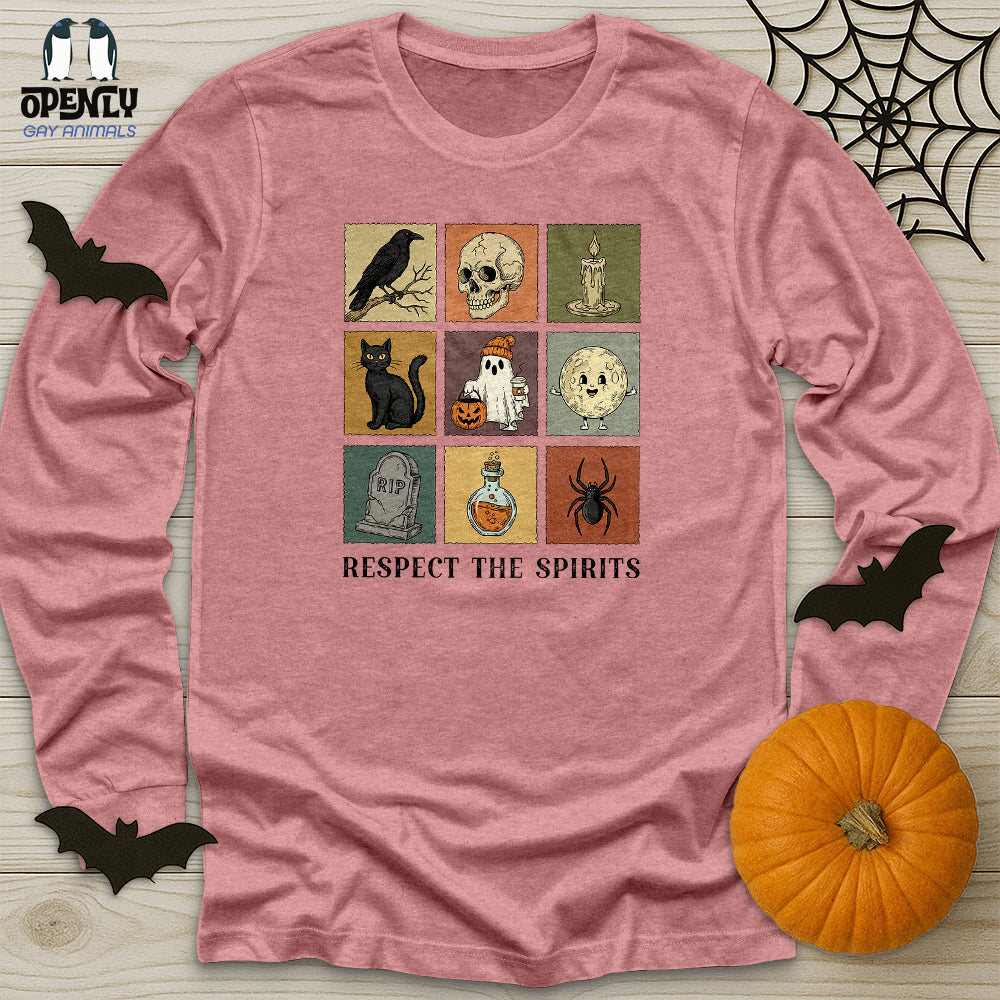 Respect the Spirits Unisex Long Sleeve Tee