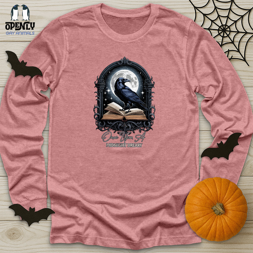 Once Upon A Midnight Dreary 2 Unisex Long Sleeve Tee