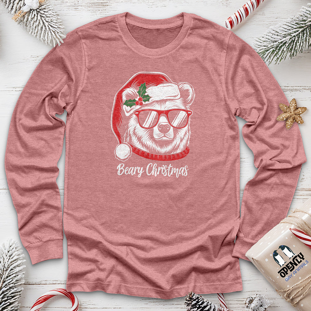 Beary Christmas Unisex Long Sleeve Tee