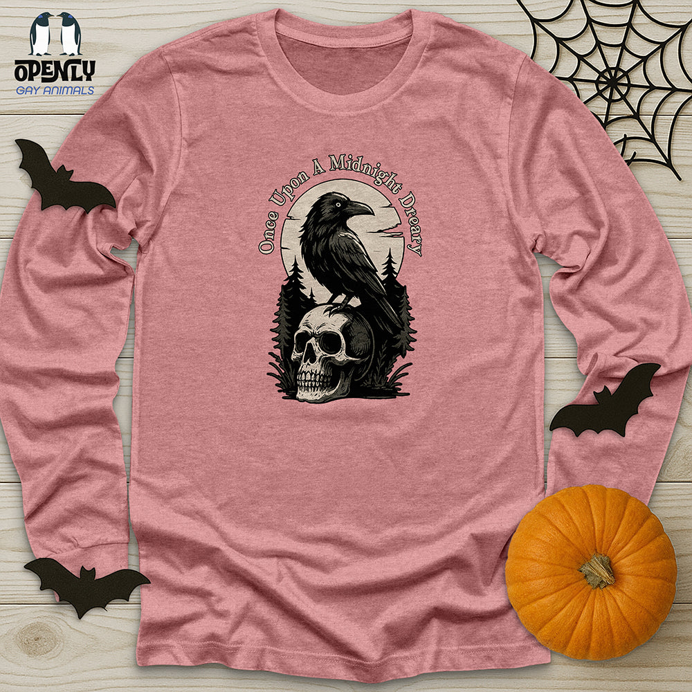 Once Upon A Midnight Dreary Unisex Long Sleeve Tee