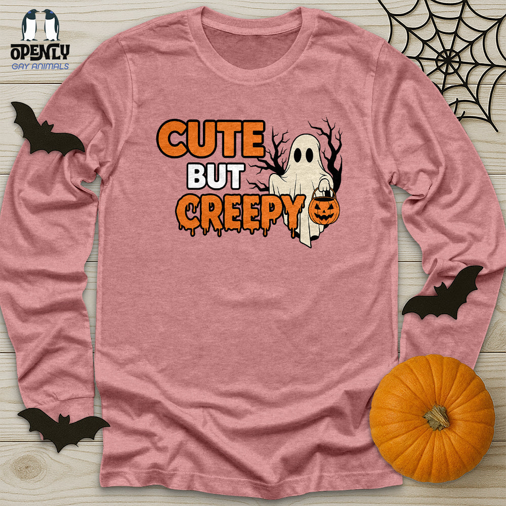 Cute but Creepy Unisex Long Sleeve Tee