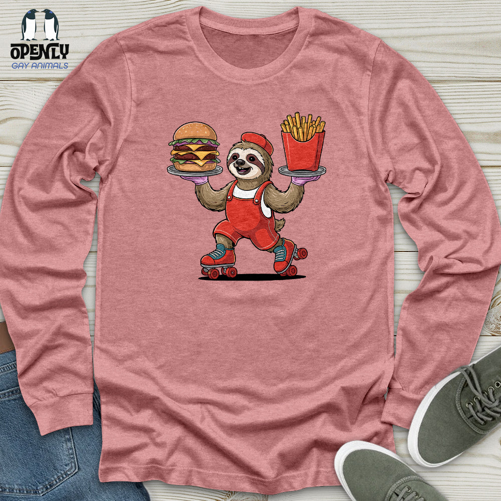 Sloth Server Unisex Long Sleeve Tee