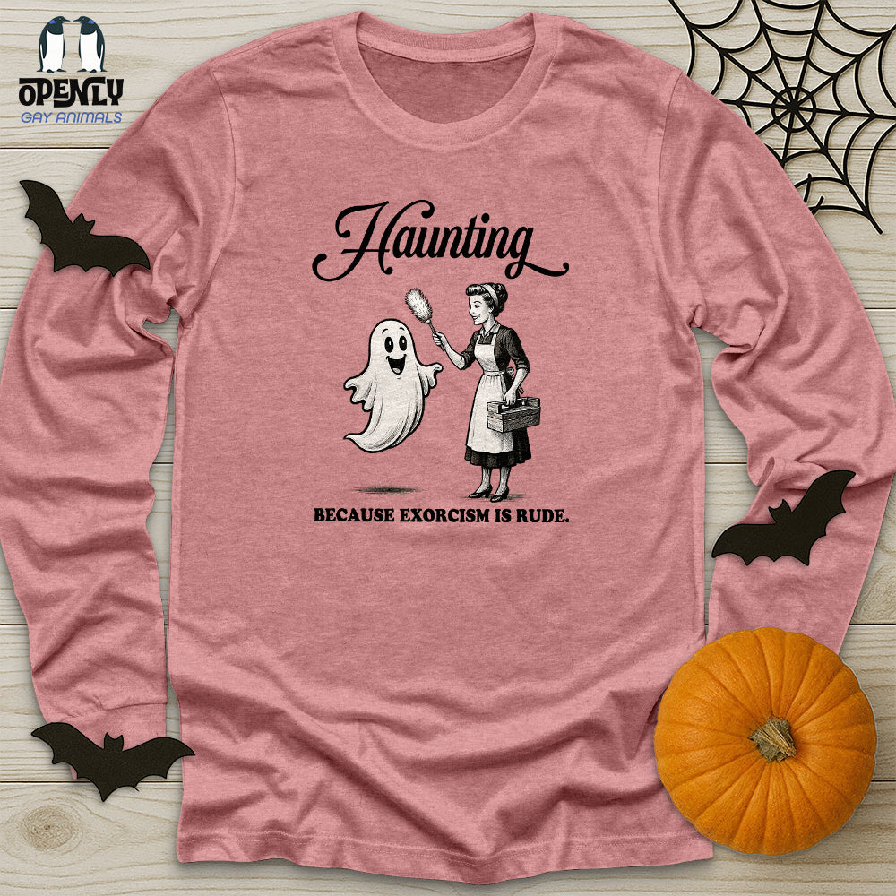 Haunting Unisex Long Sleeve Tee