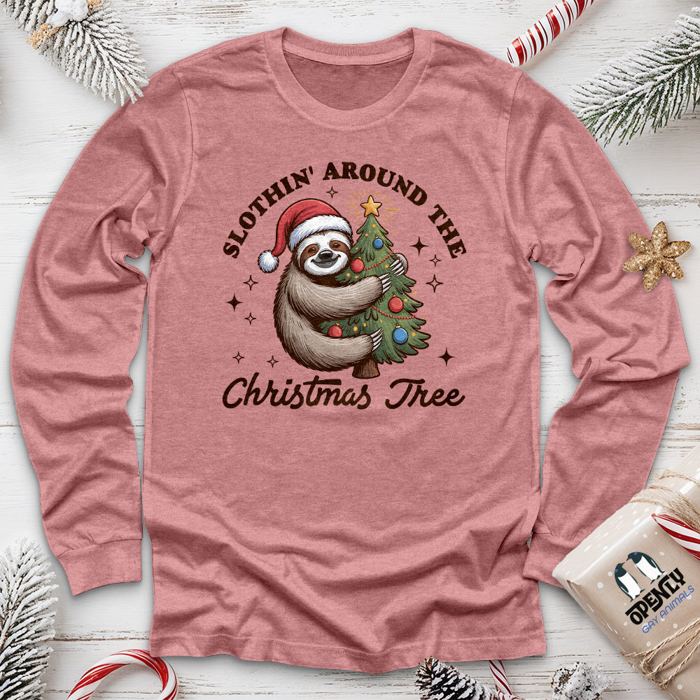 Christmas Tree Unisex Long Sleeve Tee