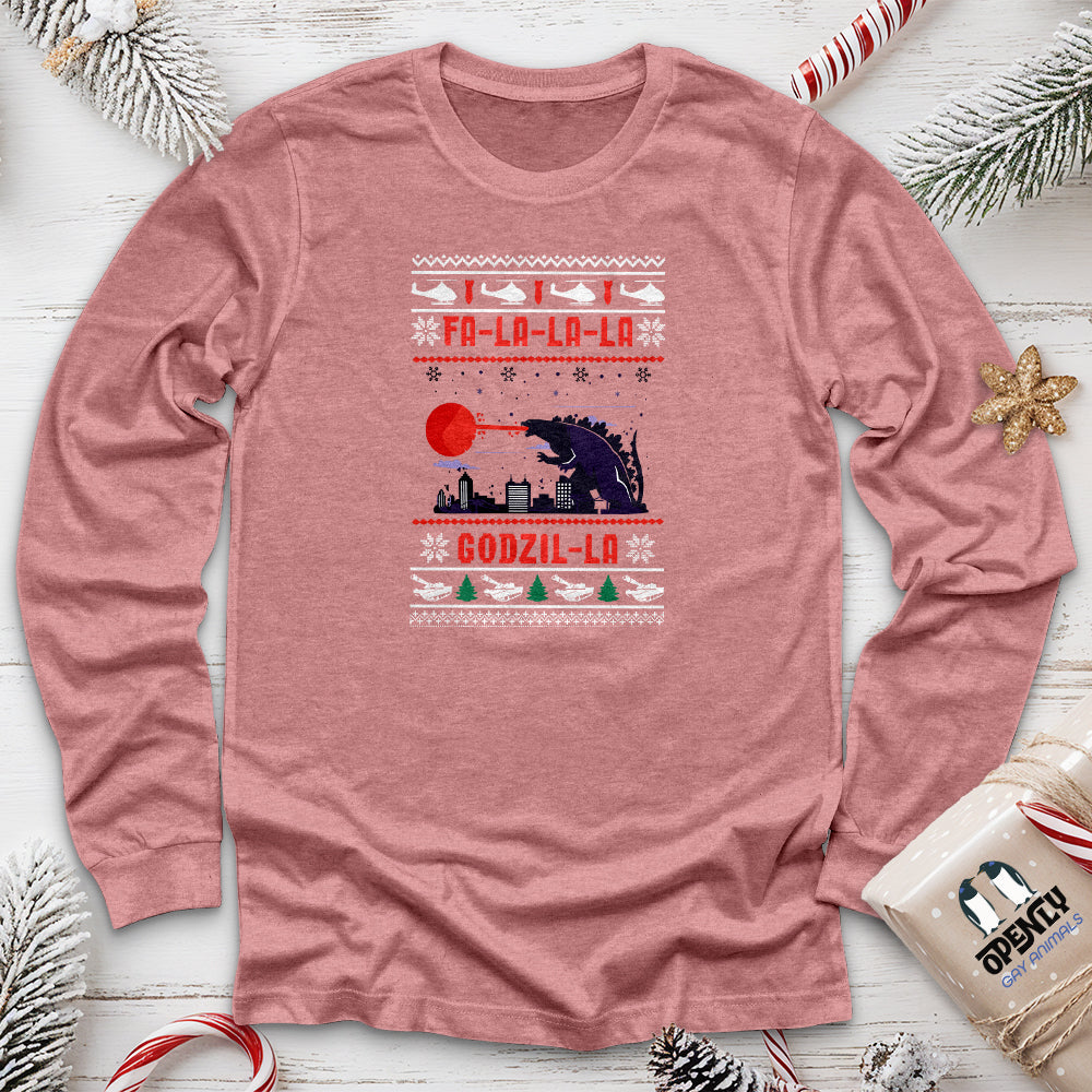 Godzilla Unisex Long Sleeve Tee