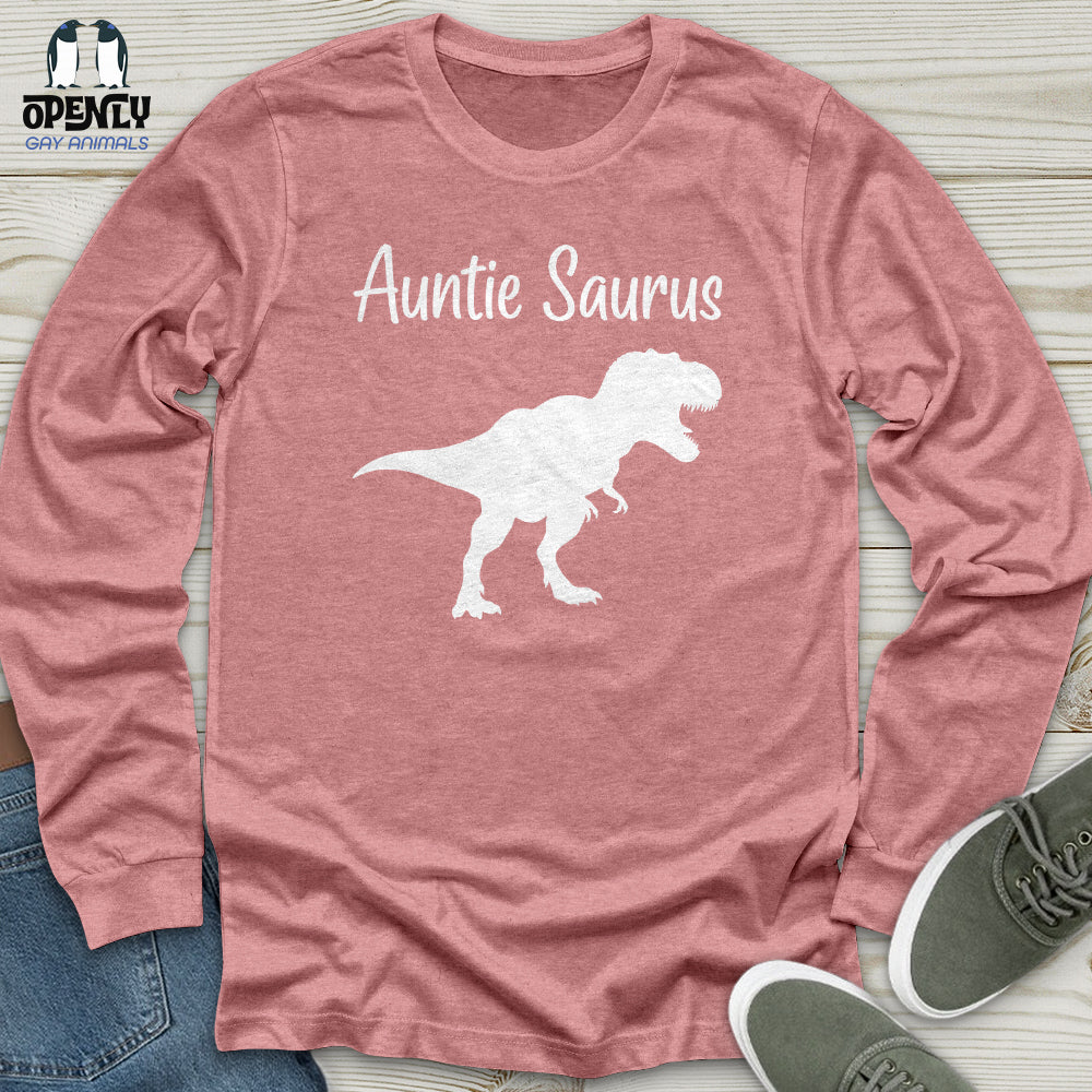 Auntie Saurus Unisex Long Sleeve Tee