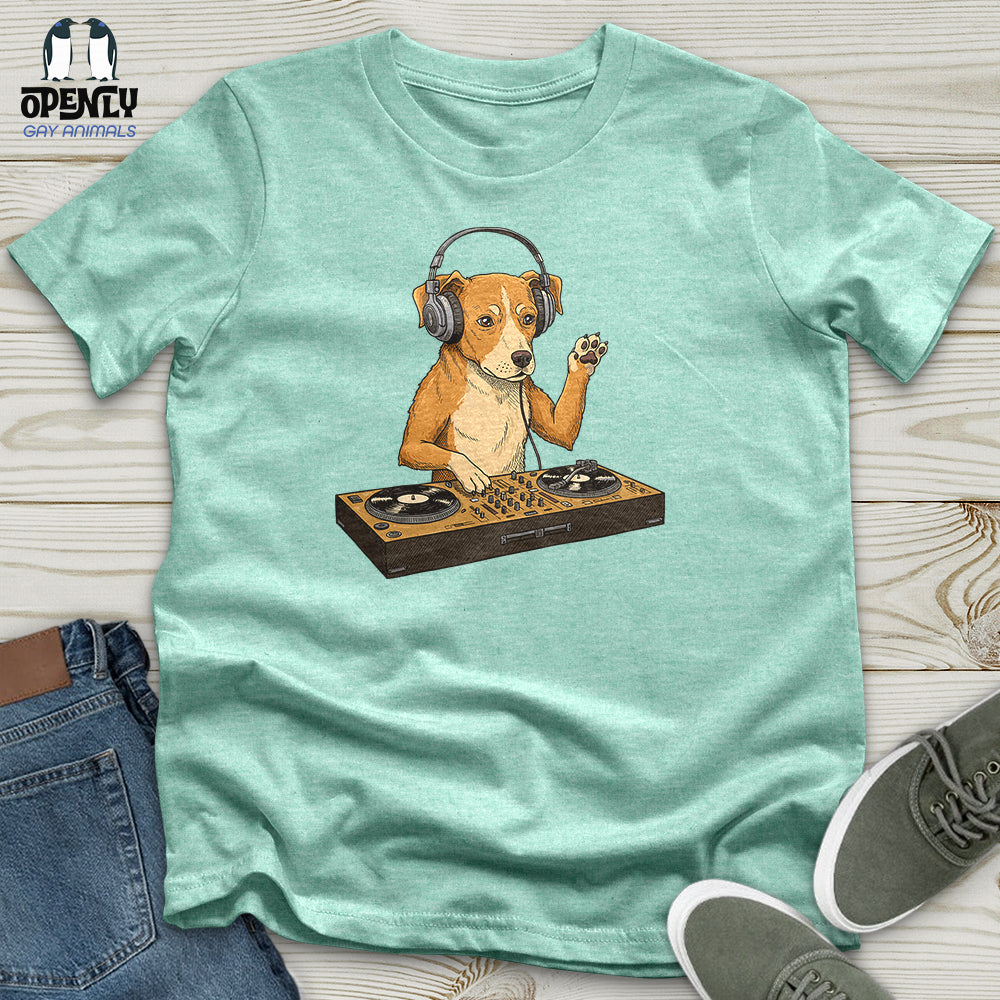 Dog DJ Unisex T-Shirt