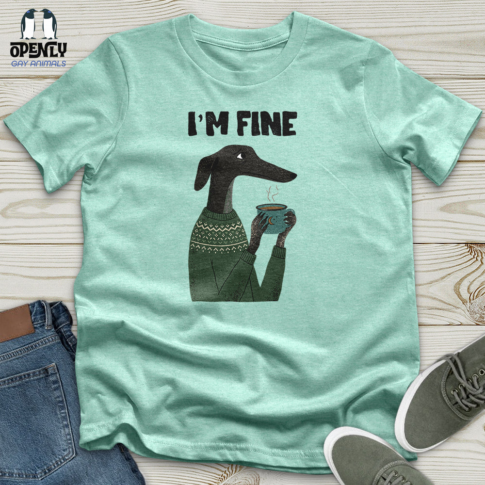 Greyhound Coffee Unisex T-Shirt