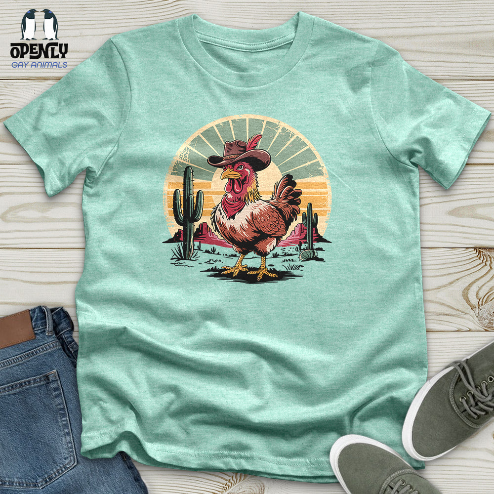 Cowboy Chicken Unisex T-Shirt