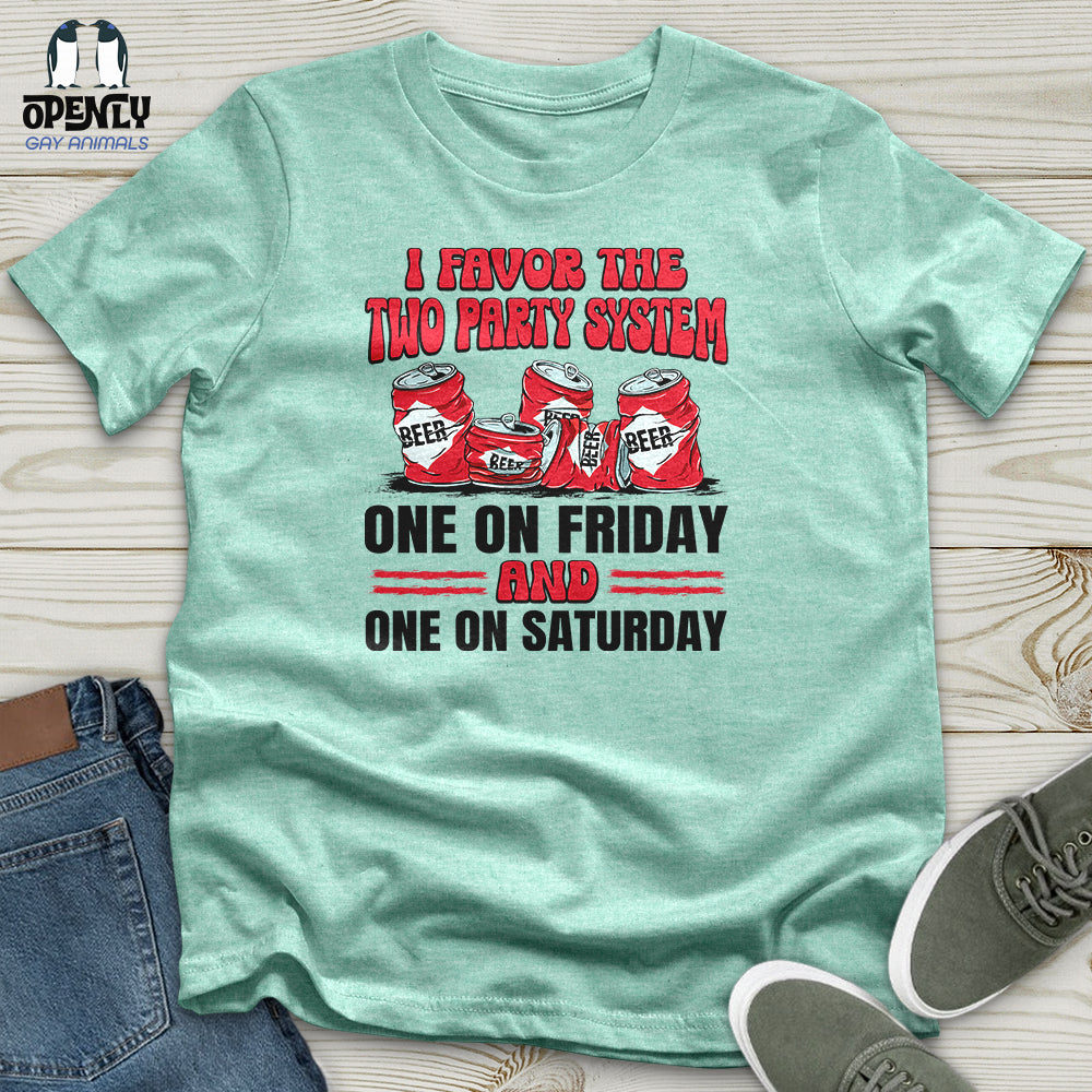 Two Party System Unisex T-Shirt