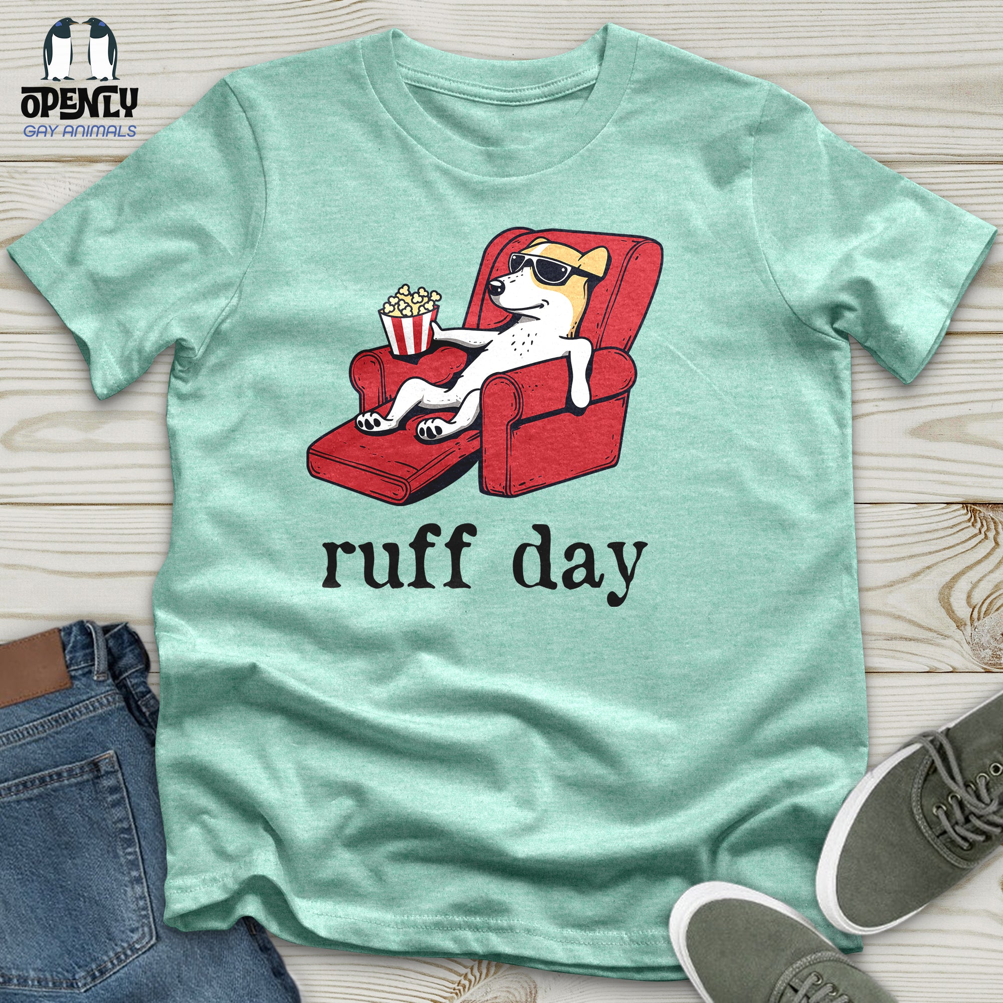 Ruff Day Unisex t-shirt