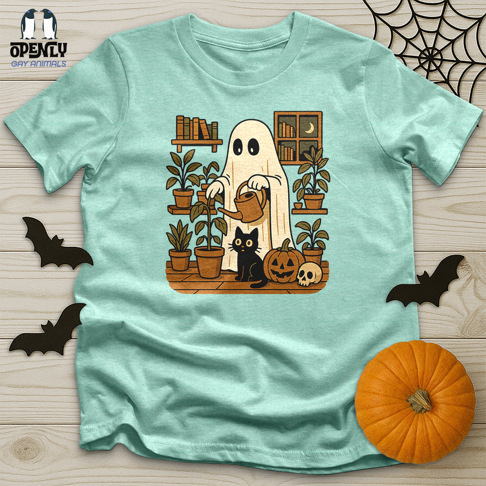Retro Ghost Gardening Unisex T-Shirt