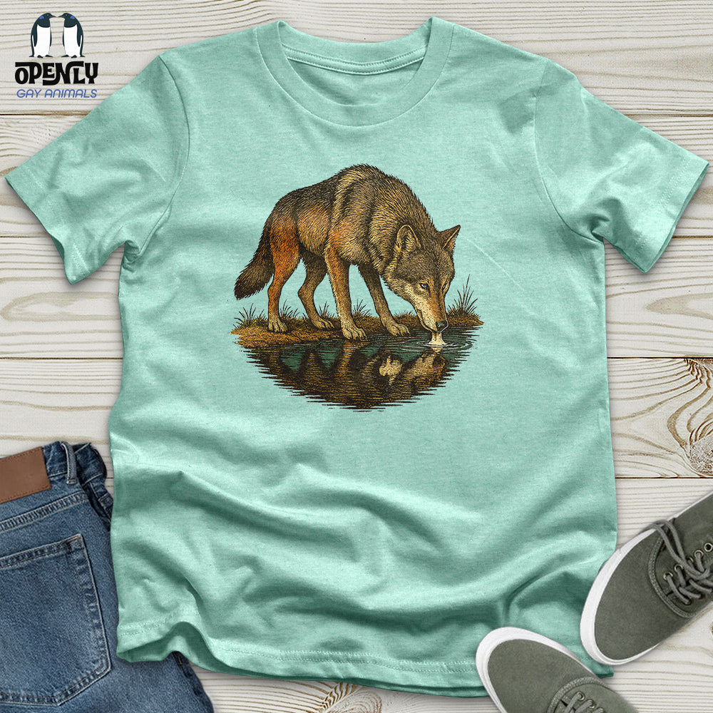 Wolf Reflection Unisex T-Shirt